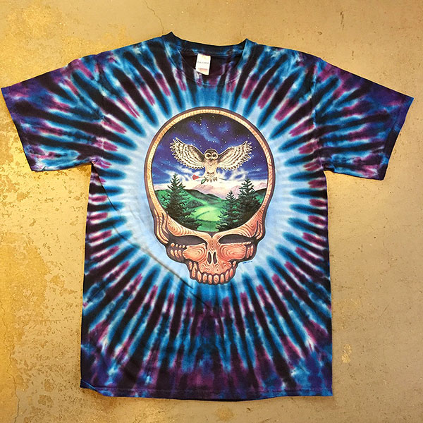 Grateful Dead - Steal Your Roses T-Shirt Blue